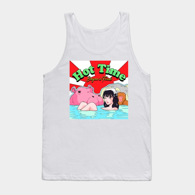 Hot Time Tank Top by chao-illustrator